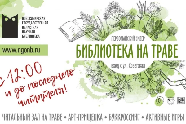 Библиотека на траве