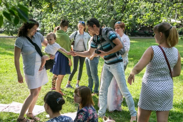 Библиотека на траве